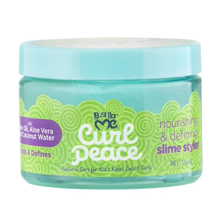 Just For Me Curl Peace Nourishing and Defining Slime Styler for Kids, 12 Oz