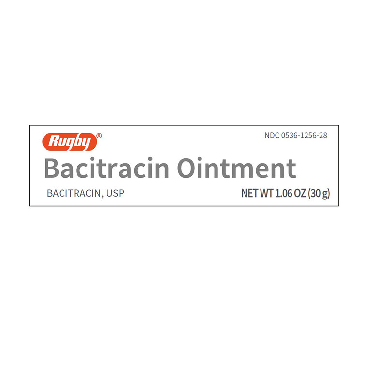 Rugby Bacitracin Ointment, First Aid Antibiotic Ointment, 1 Ea