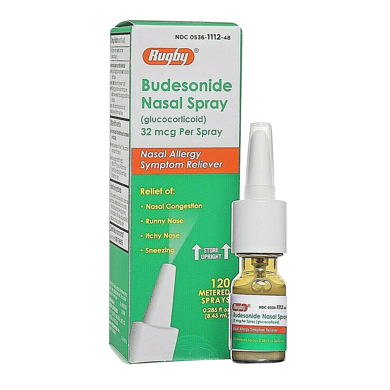 Rugby Budesonide 32 Mcg Nasal Spray, 8.43 Ml