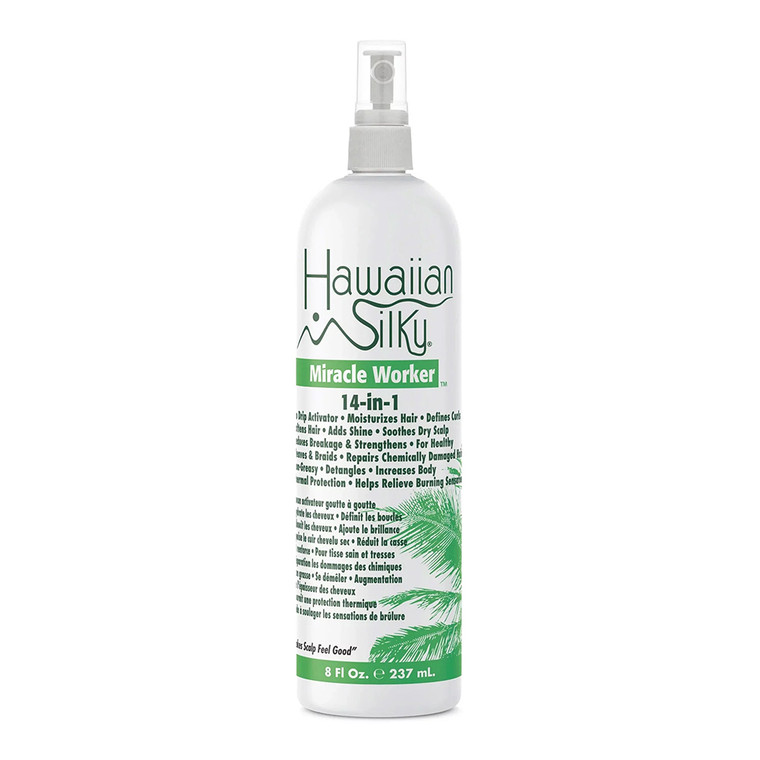 Hawaiian Silky 14-In-1 Miracle Leave In Conditioner, 8 Oz