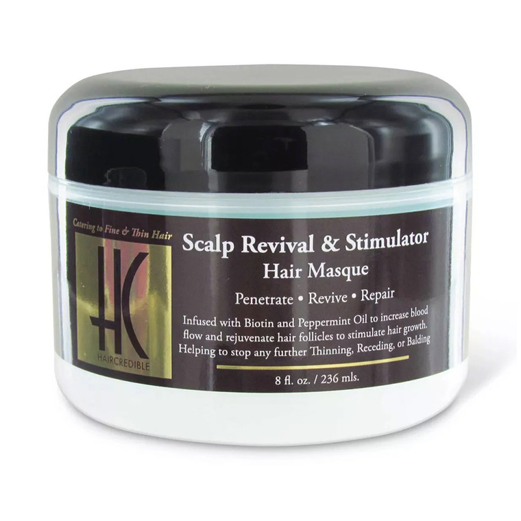 Haircredible Scalp Revival and Stimulator Hair Masque, 8 Oz