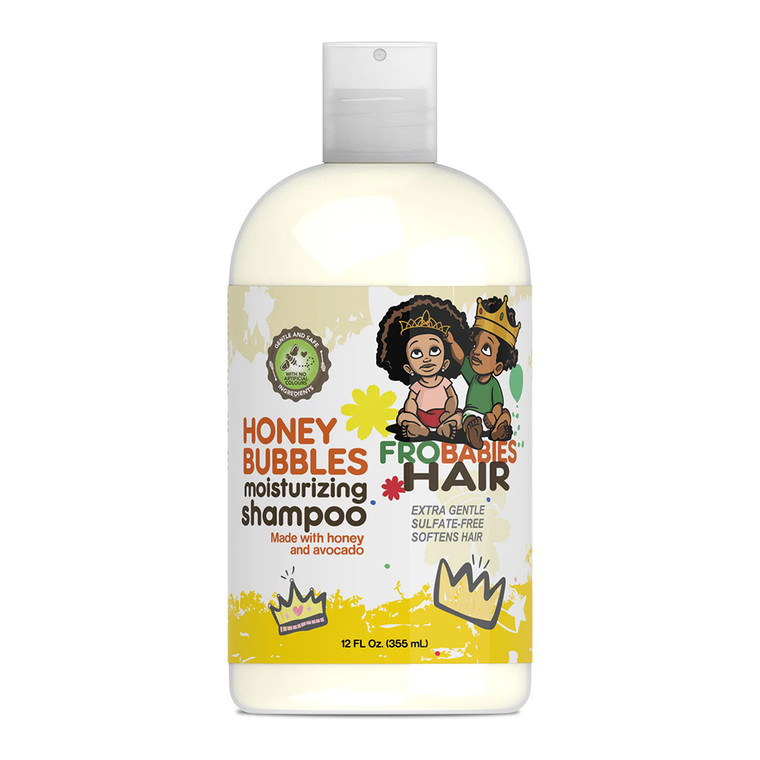 Frobabies Hair Honey Bubbles Moisturizing Shampoo, 12 Oz
