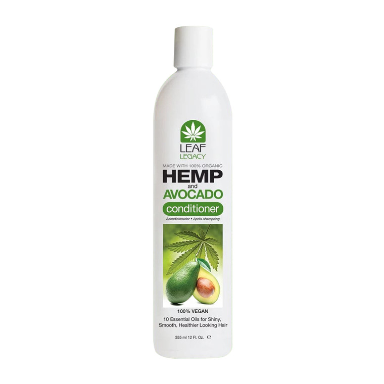 Fantasia Leaf Legacy Organic Hemp and Avocado Conditioner, 12 Oz