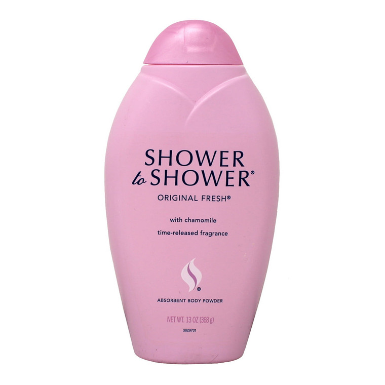 Shower To Shower Absorbent Body Powder, Original Fresh, 13 Oz