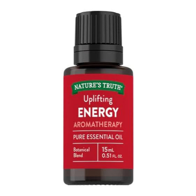 Natures Truth Energy Pure Essential Oil Aromatherapy for Topical Skin Care 0.51Oz (15ml)
