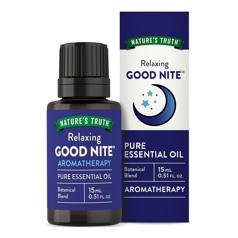 Natures Truth Good Nite Pure Essential Oil Aromatherapy for Relaxation 0.51Oz (15ml)