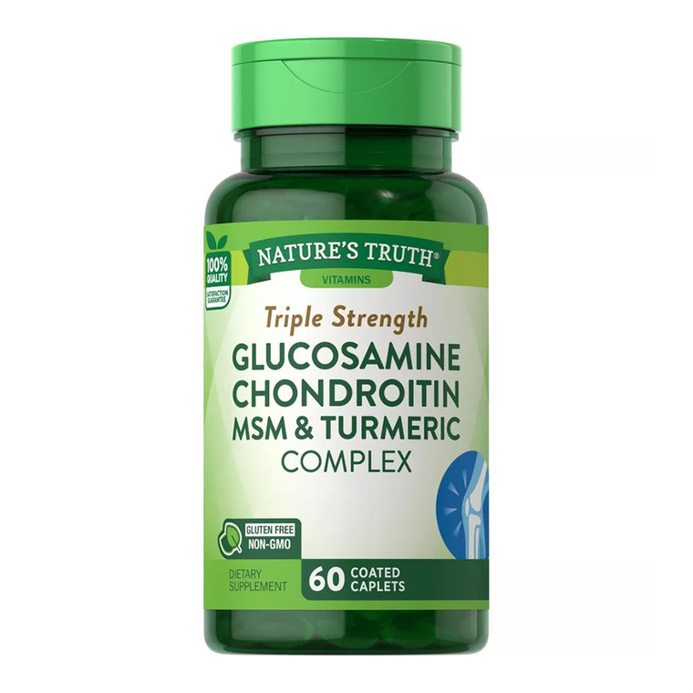 Natures Truth Glucosamine Chondroitin Msm Complex Capsules, 60 Ea