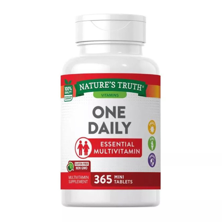 Natures Truth Once Daily Essential Multivitamin Mini Tablets, 365 Ea