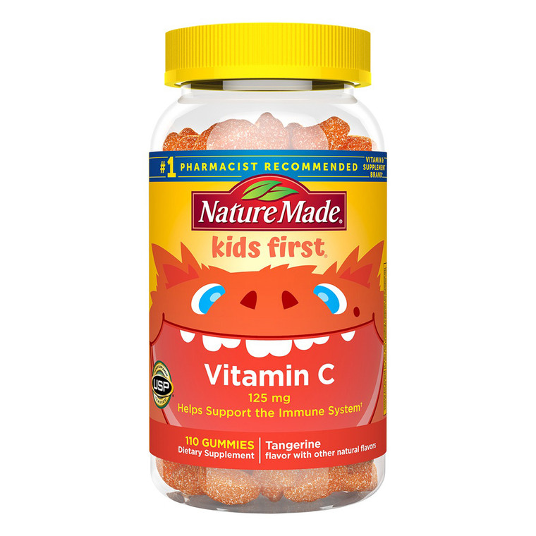 Nature Made Kids First Vitamin C Gummies Dietary Supplement Supports Immune Health 110Ea