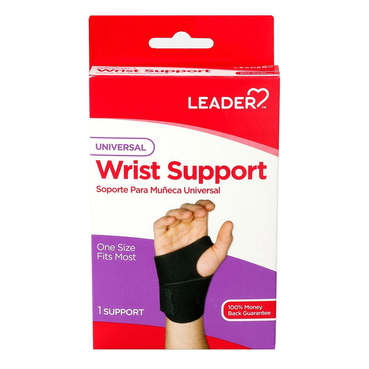 Leader Universal Wrist Support for Wrist Pain Relief 1Ea