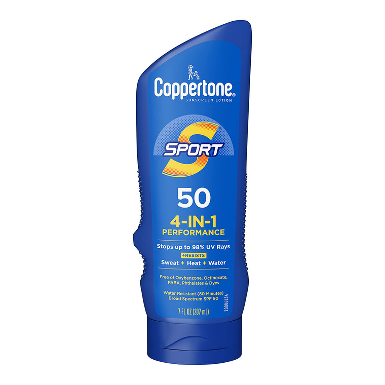 Coppertone Sport Sunscreen Lotion Spf 50, 207 Ml