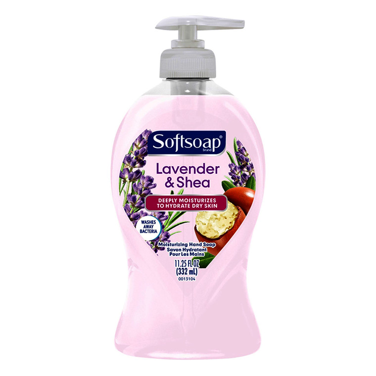 Soft Soap Deeply Moisturizing Liquid Hand Soap, Shea Butter And Lavender, 11.25 Oz