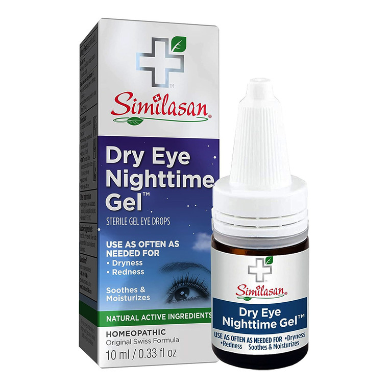 Similasan Nighttime Dry Eye Relief Eye Drops, 10 Ml