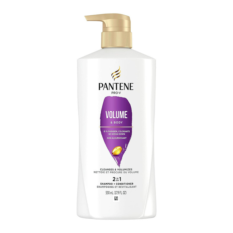 Pantene Pro V Volume And Body 2 In 1 Shampoo And Conditioner,17.9 Oz
