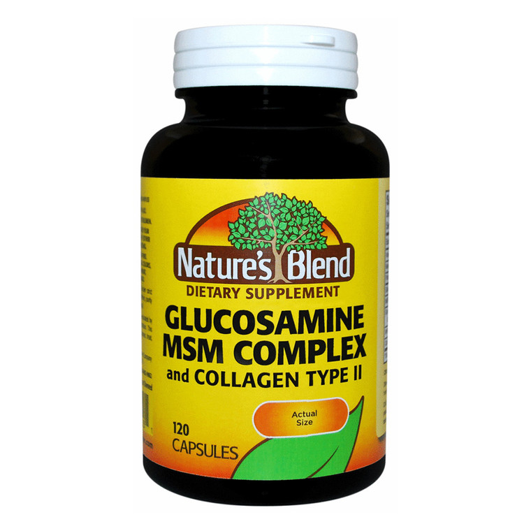 Natures Blend Glucosamine Chondroitin Capsules, 120 Ea