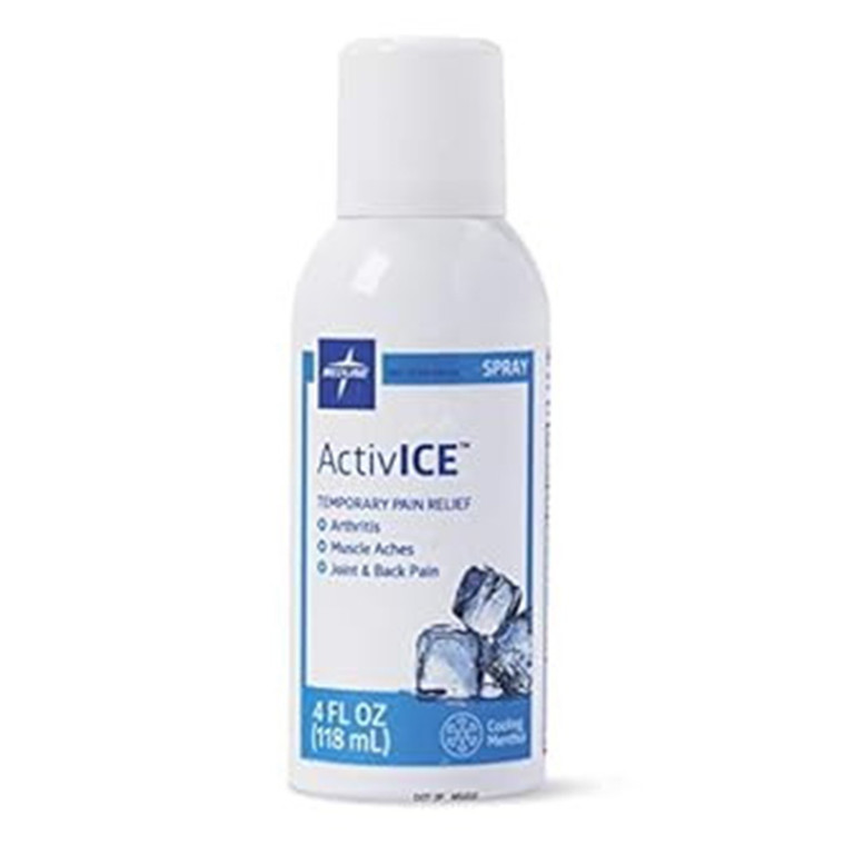 Medline Activice Topical Pain Reliever Spray, 4 Oz