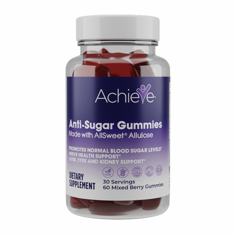 Achieve Glucose Support Sugar Free Chewable Gummies, 60 Ea