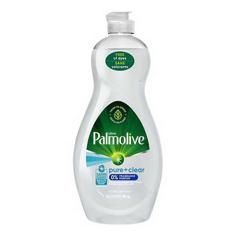 Palmolive ultra dishwashing liquid, Pure And Clear, 20 Oz