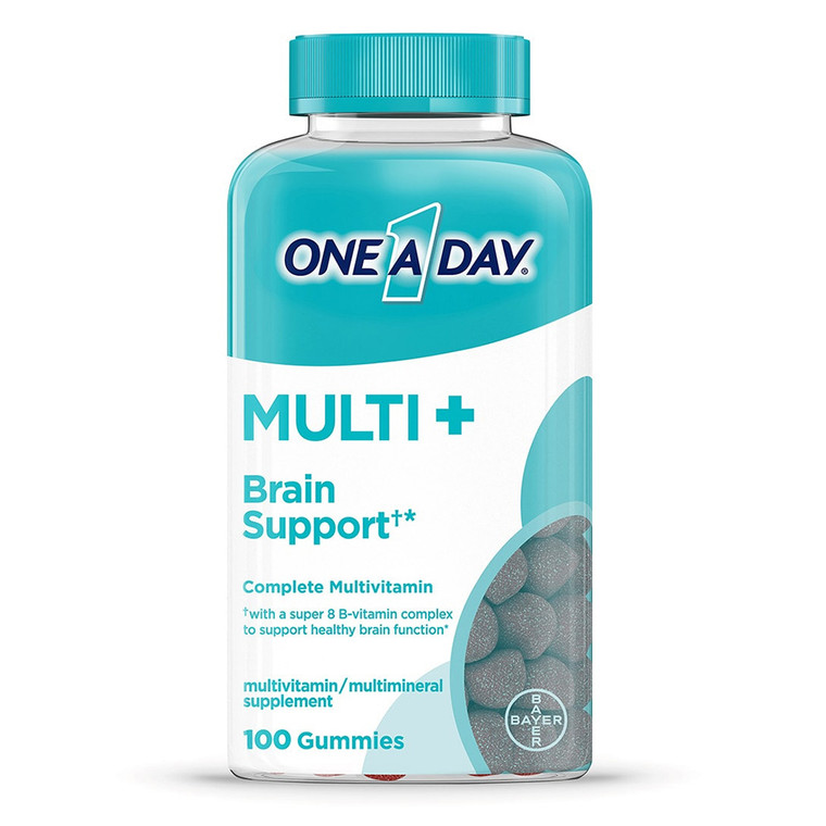 One A Day Multi Brain Support Gummies, 100 Ea