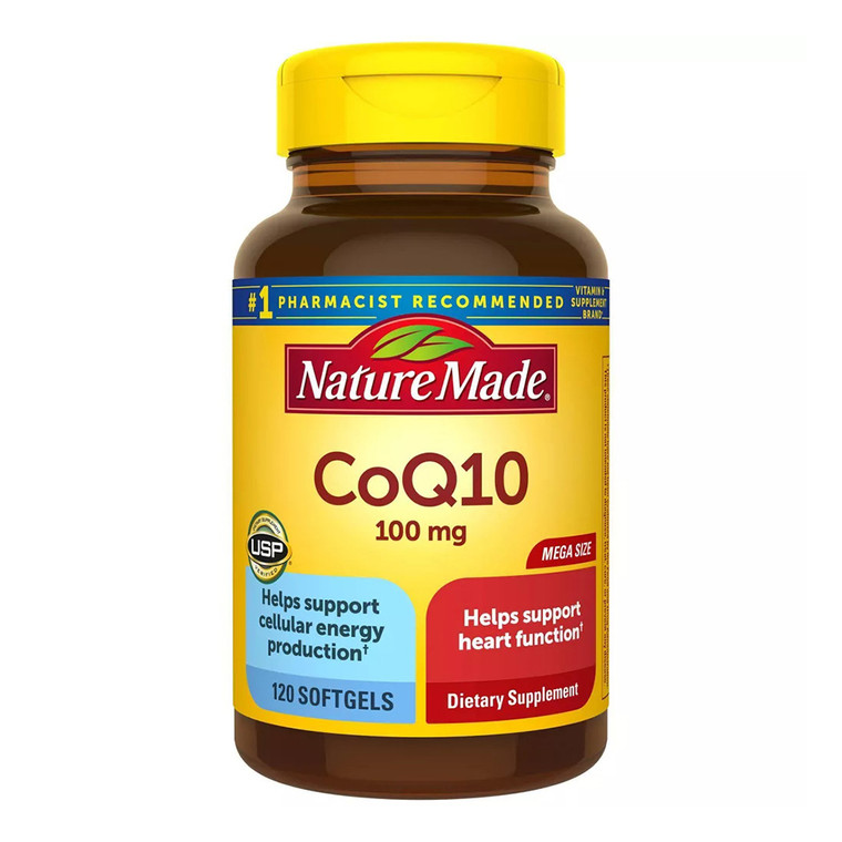 Nature Made CoQ10 100 Mg Dietary Supplement Tablets, 120 Ea