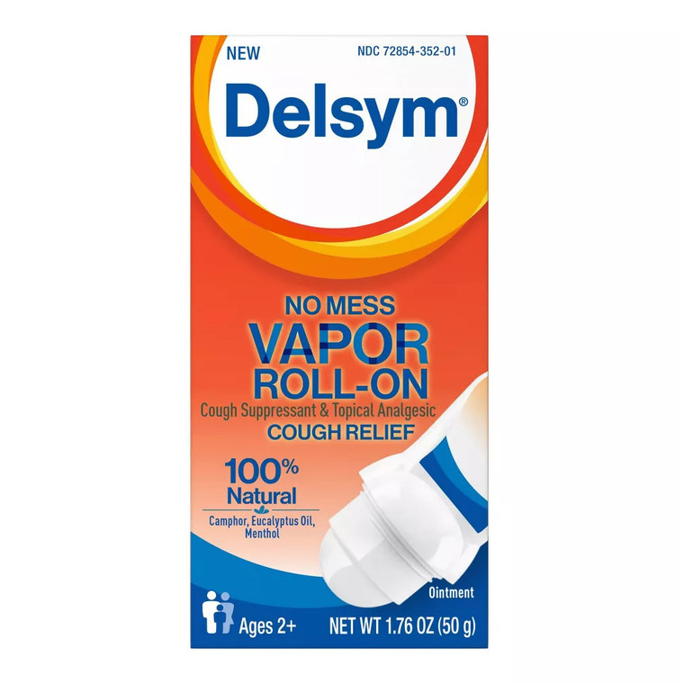 Delsym Vapor Roll On Cough Relief Ointment, 50 Grms