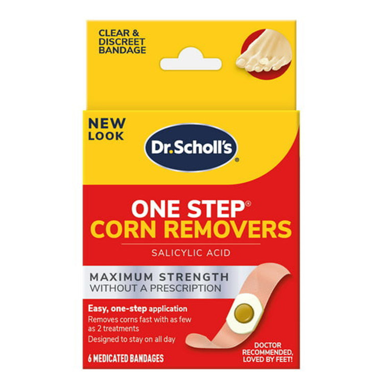 Dr. Scholls One Step Corn Removers, 6 Ea