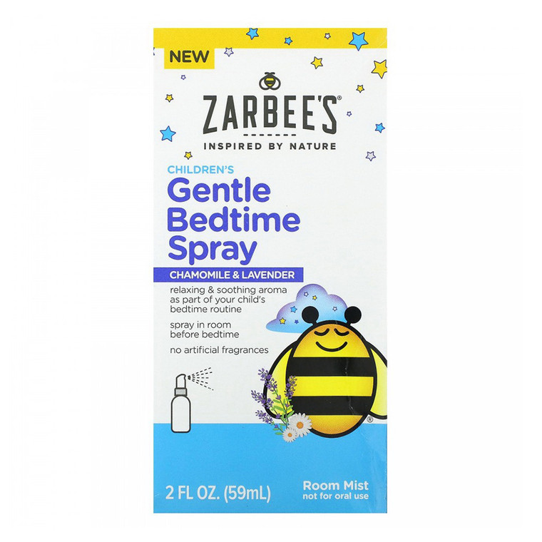 Zarbees Childrens Gentle Bedtime Spray, Chamomile And Lavender, 59 Ml