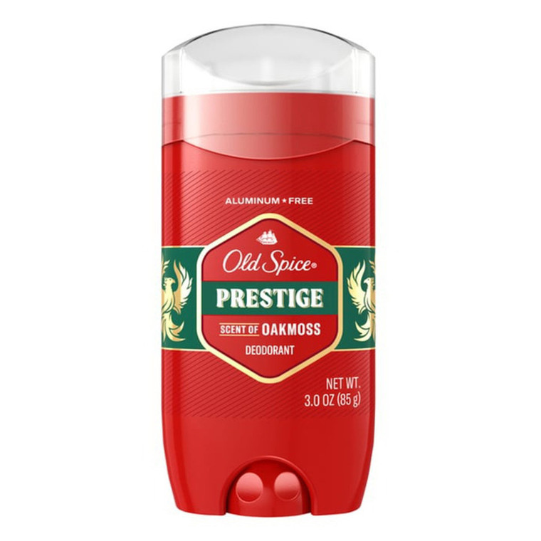 Old Spice Prestige Scent of Oakmoss Deodorant Stick Sweat and Odor Protection 3Oz (85g)