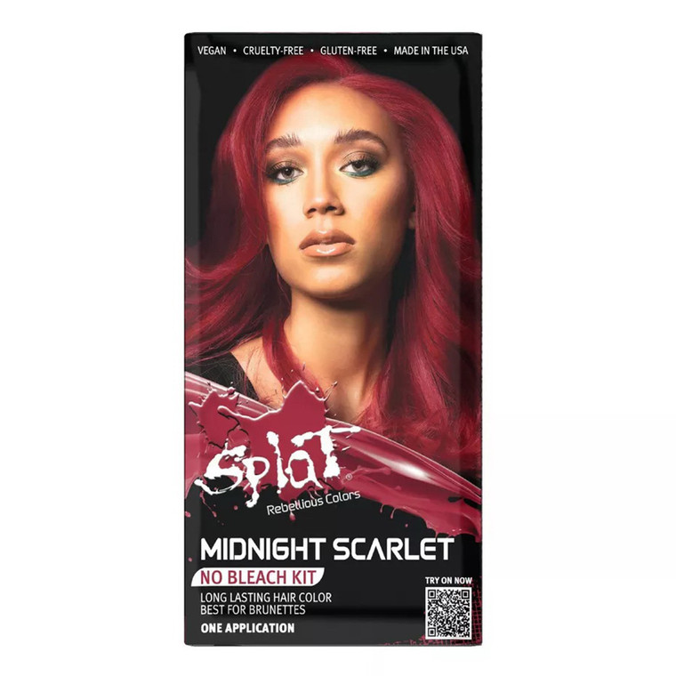 Splat Midnight Hair Color, Scarlet, 1 Ea