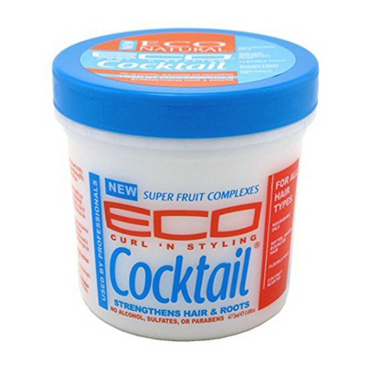 Eco Curl N Styling Cocktail Cream, For All Hair Types, 16 oz