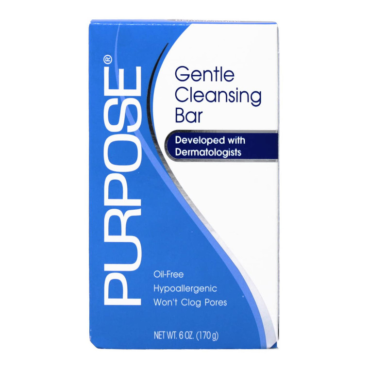 Purpose Gentle Cleansing Facial Bar, All Skin Types, 6 Oz