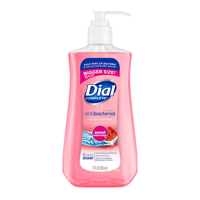 Dial Complete Antibacterial Liquid Hand Soap, Sweet Watermelon, 11 Oz