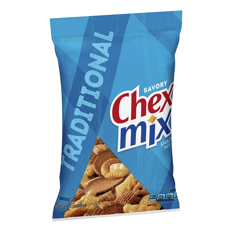 Chex Mix Traditional Savory Snack Mix, 8.75 Oz