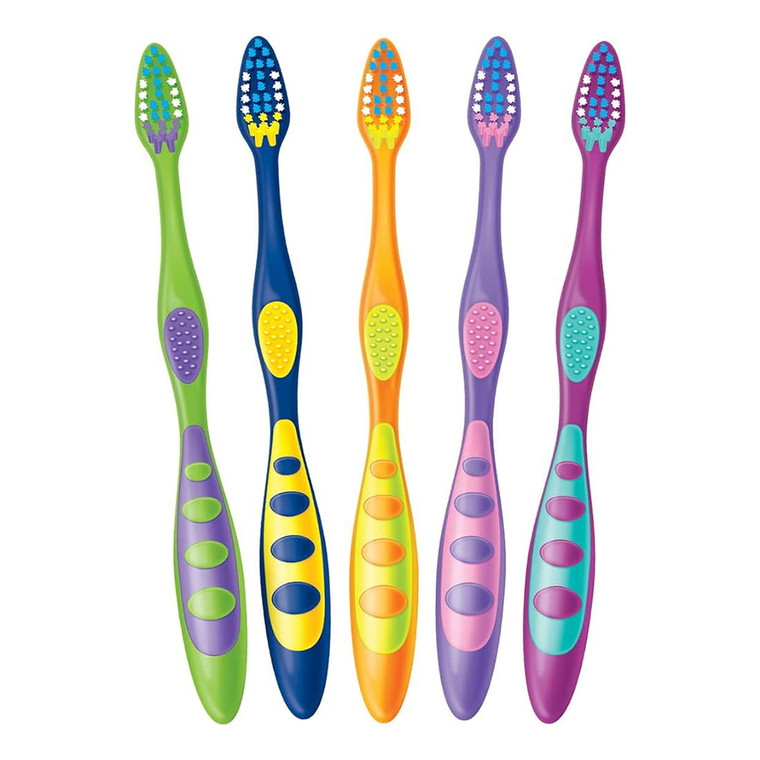 Dr Fresh Kids Toothbrush Extra Soft, 5 Ea