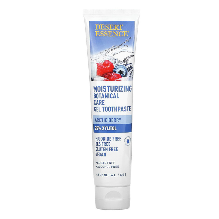 Desert Essence Moisturizing Botanical Care Gel Toothpast, Arctic Berry, 4.5 Oz