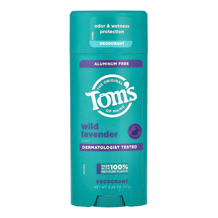 Toms Of Maine Antiperspirant Deodorant Aluminum Free, Wild Lavender, 3.25 Oz