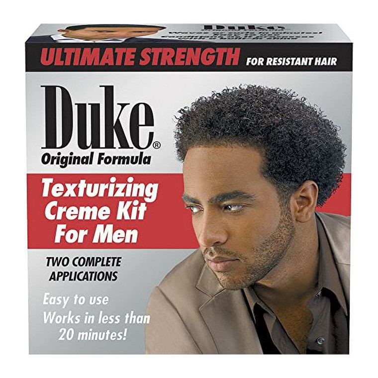 Duke Texturizing Creme Kit For Men Ultimate Strength, 2 Application, 1 Ea