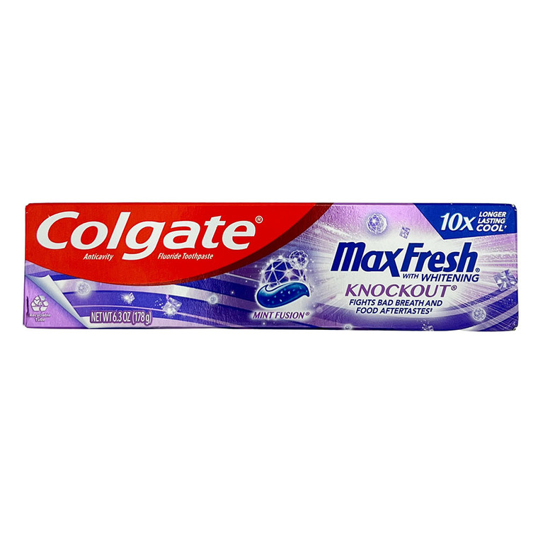 Colgate Max Fresh Whitening Gel Toothpast, 6.32 Oz