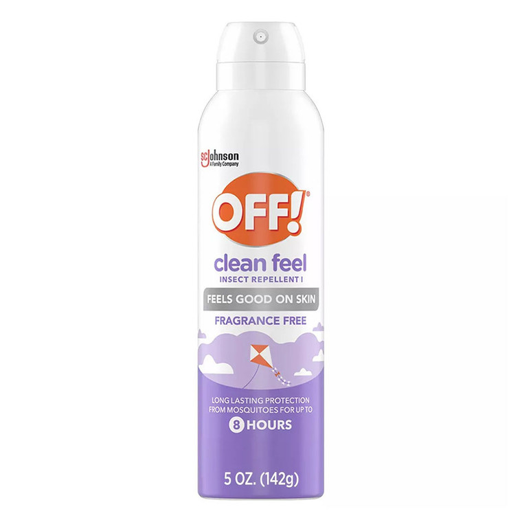 Off Clean Feel Aerosol Insect Repellent, 5 Oz