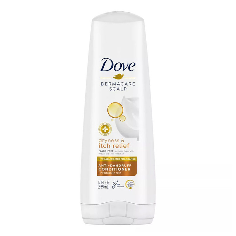 Dove Beauty Dermacare Anti Dandruff Conditioner, 12 Oz