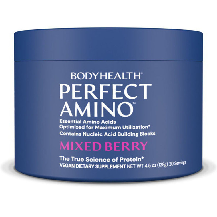 Body Health Perfect Amino Powder, Mixed Berry, 4.5 Oz