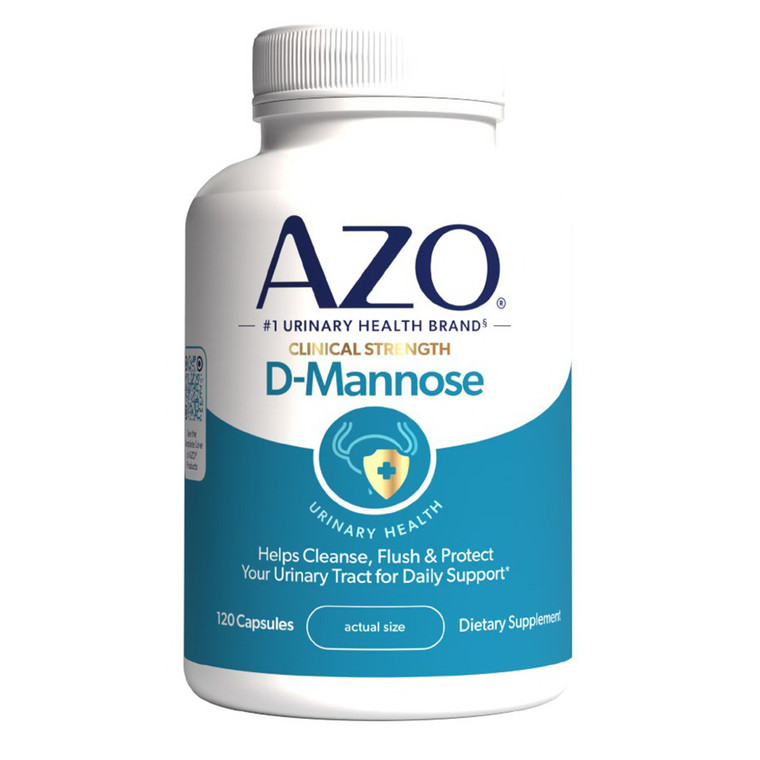 Azo D Mannose Urinary Tract Health Capsules 120Ea