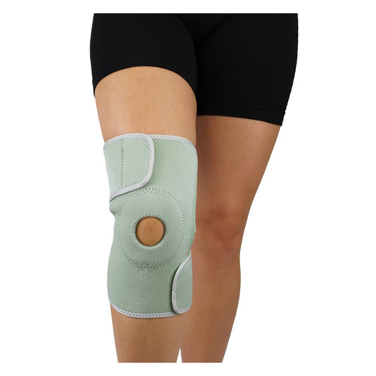 CleanPrene Knee Brace Sustainable Biobased Support Adjustable One Size 1Ea