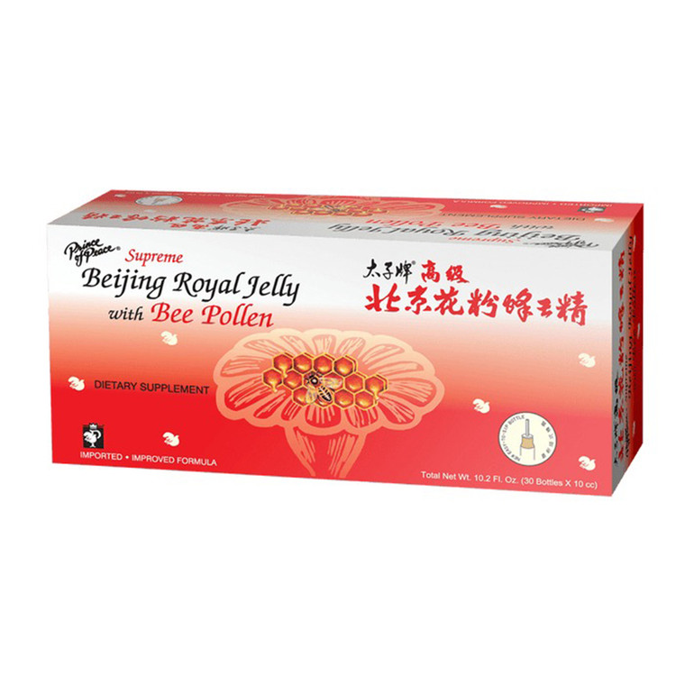 Prince Of Peace Supreme Beijing Royal Jelly With Bee Pollen Bottles, 0.34 Oz