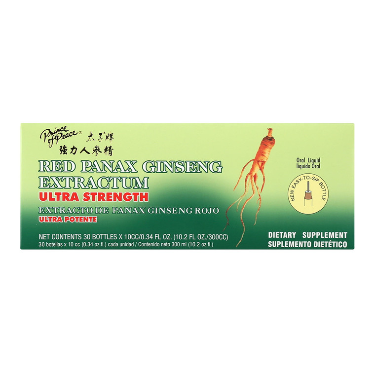 Prince Of Peace Red Panax Ginseng Extractum Ultra Strength, 30 Ea