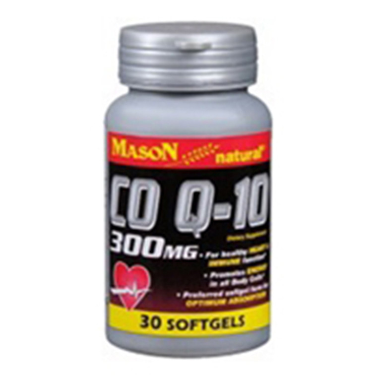 Mason Natural Co Q-10 300 Mg Softgels - 30 Ea