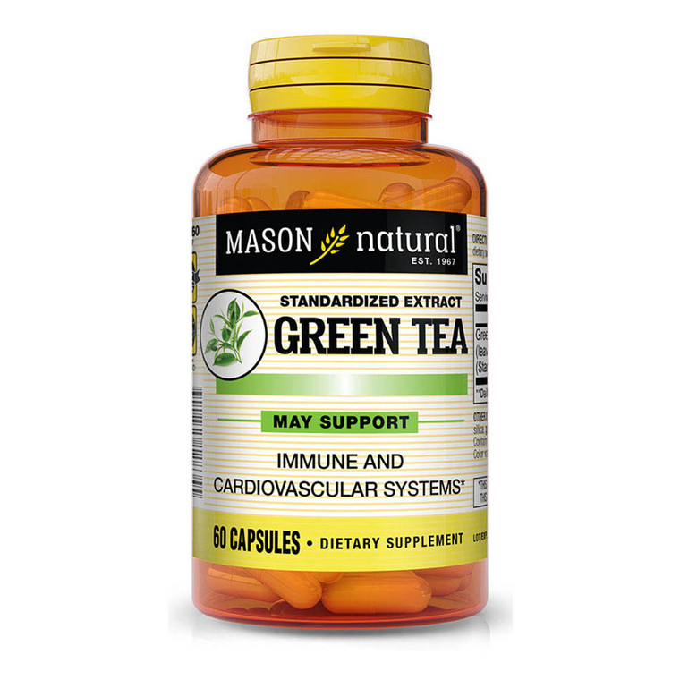 Mason Natural Green Tea Inner Body Protection Capsules - 60 Ea