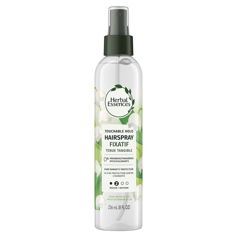 Herbal Essences Touchable Hold Hairspray with Frizz Control 8Oz (236ml)