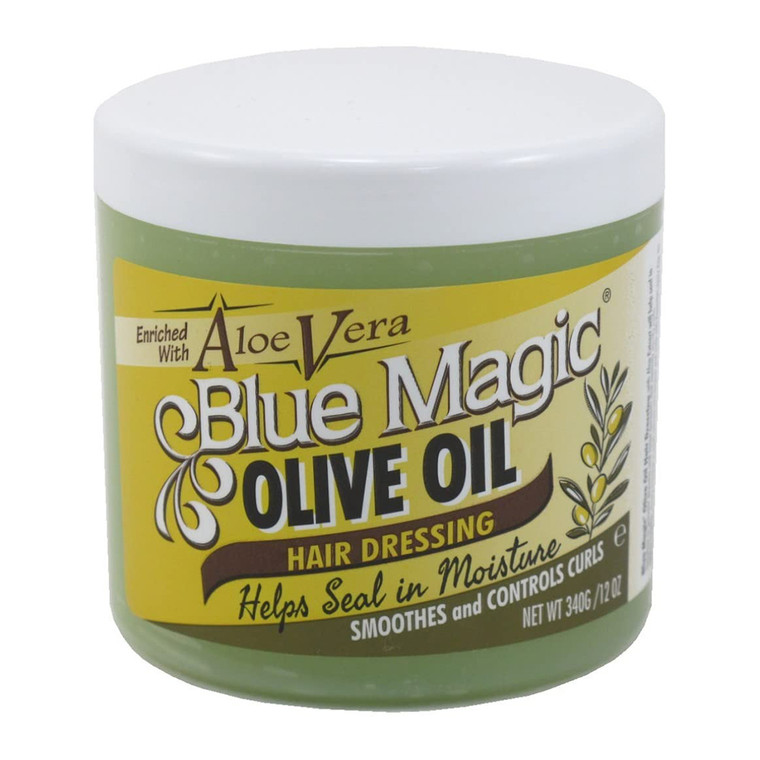 Blue Magic Olive Oil Hair Conditioner Strengthening Nourishing 12Oz (340g)
