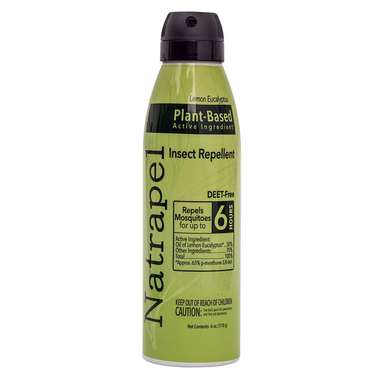 Natrapel Plant Based Tick and Insect Repellent Eco Spray Lemon and Eucalyptus Scent 6Oz (170g)